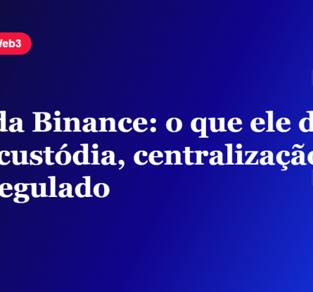 hack da Binance, custódia de cripto e DeFi regulado