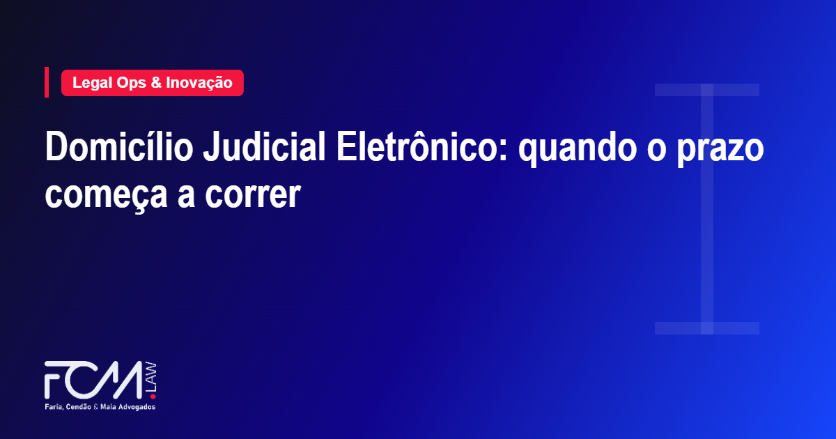 citação pelo Domicílio Judicial Eletrônico e o prazo de resposta da empresa