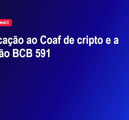 comunicação ao Coaf de cripto em autocustódia