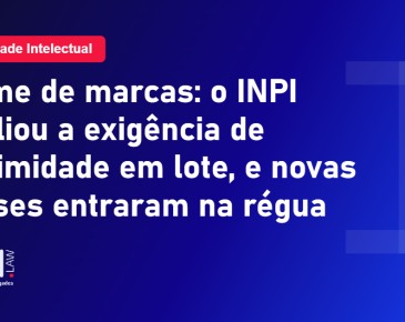 Exame de marcas do INPI e a exigencia de legitimidade em lote por classe