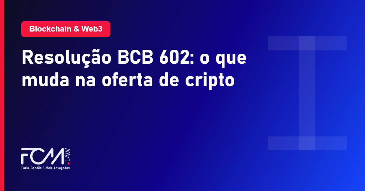 Resolucao BCB 602 e a oferta ativa de ativos virtuais